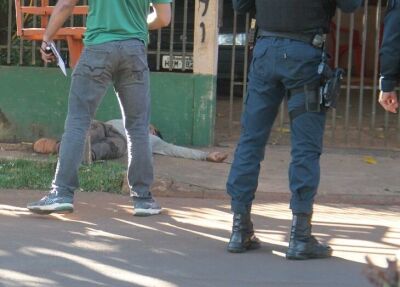 Imagem da notícia Agora: Homem é executado com vários tiros em Chapadão do Sul